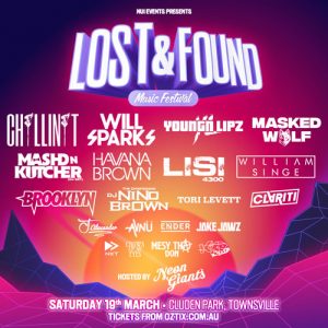 Lost and Found festival social media